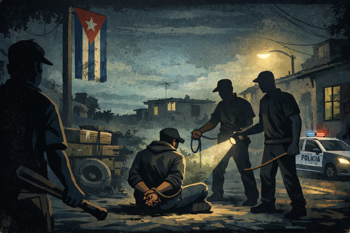 Justicia vecinal en Cienfuegos: capturan ladrón sin esperar policía