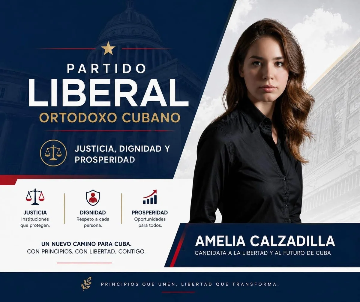Nace el Partido Liberal Ortodoxo Cubano: activista anuncia nueva fuerza política de centro derecha