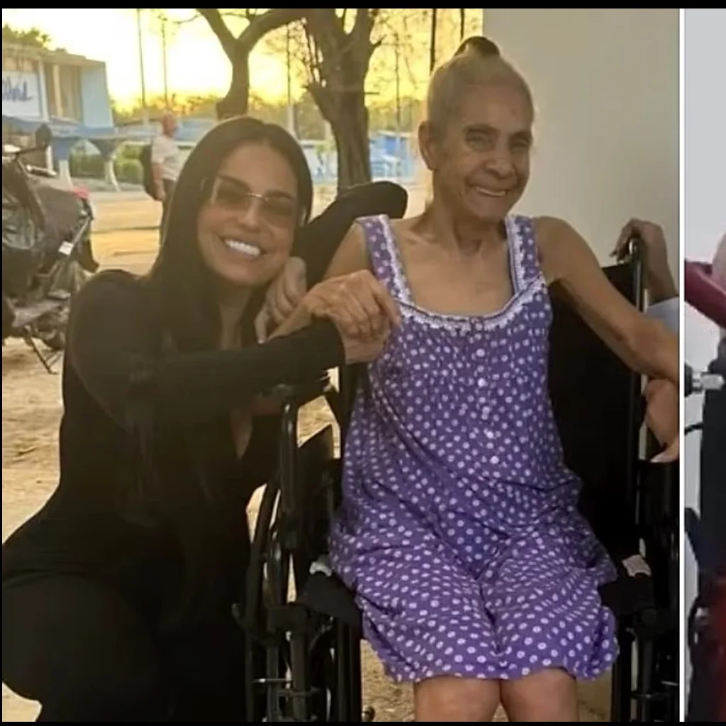 Teresa Padrón se despide de la abuela de El Taiger