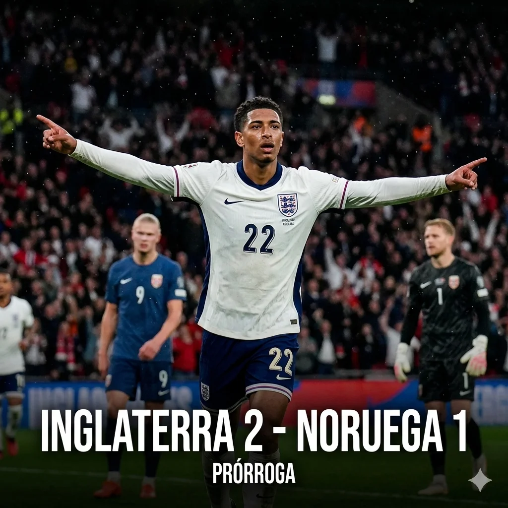 ¡Héroe Bellingham! Inglaterra sobrevive a Noruega en la prórroga y vuela a semifinales del Mundial