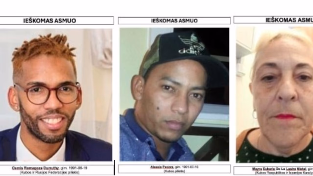 Tres cubanos acusados de terrorismo en Lituania por planear ataque militar