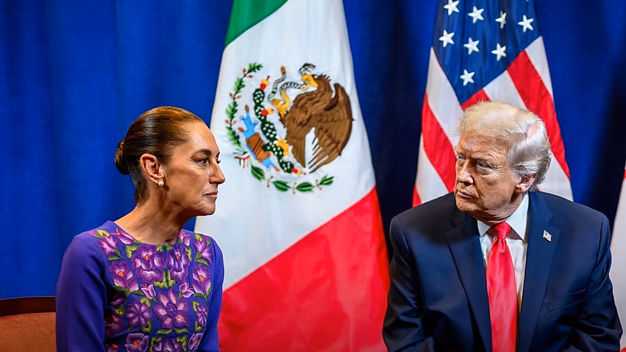 Trump y Sheinbaum mantienen conversación telefónica