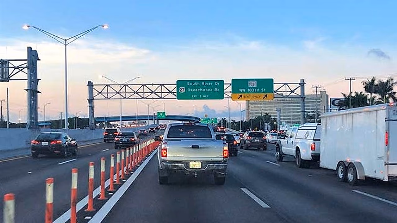 Miami acelera conexión vial entre Palmetto e I-95