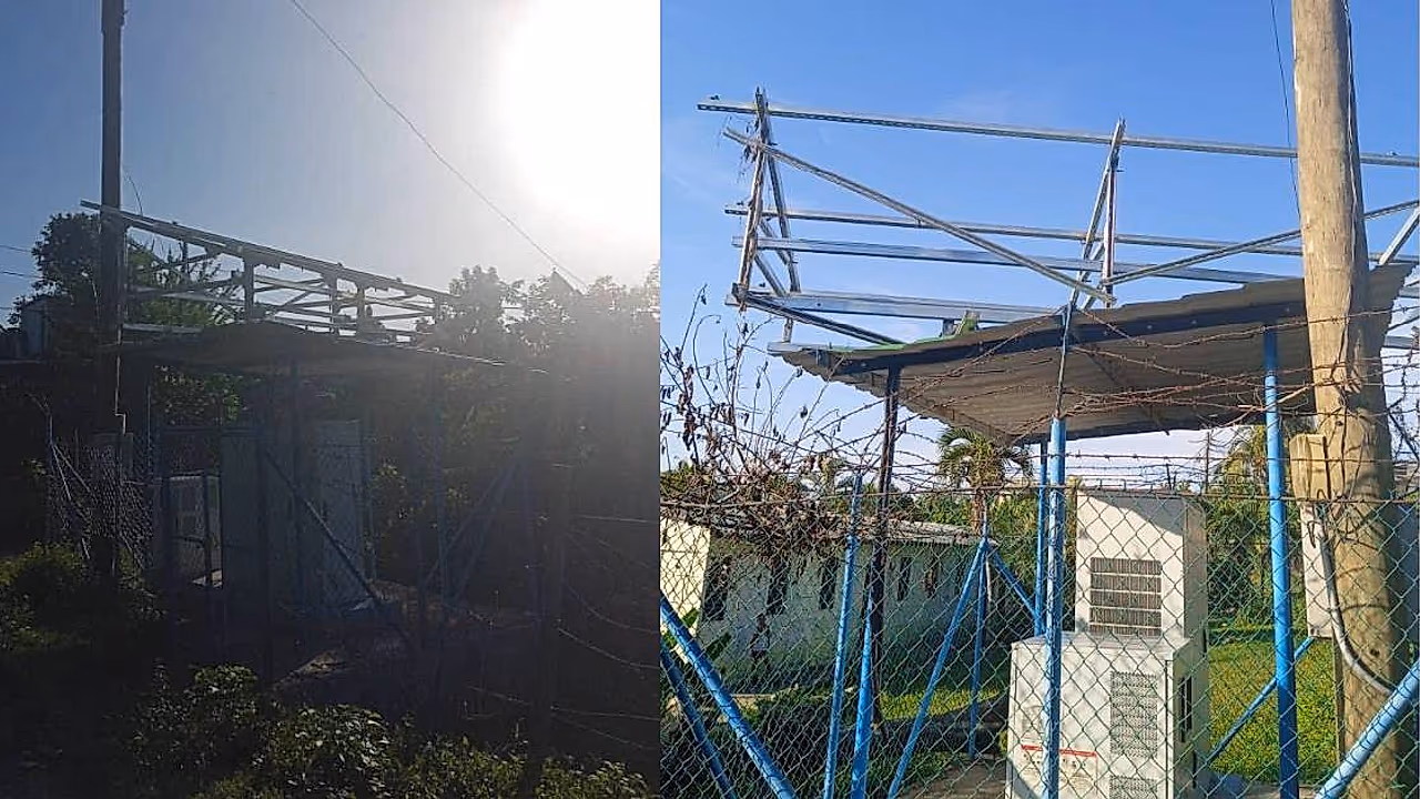 Roban paneles solares de Etecsa en Santiago de Cuba