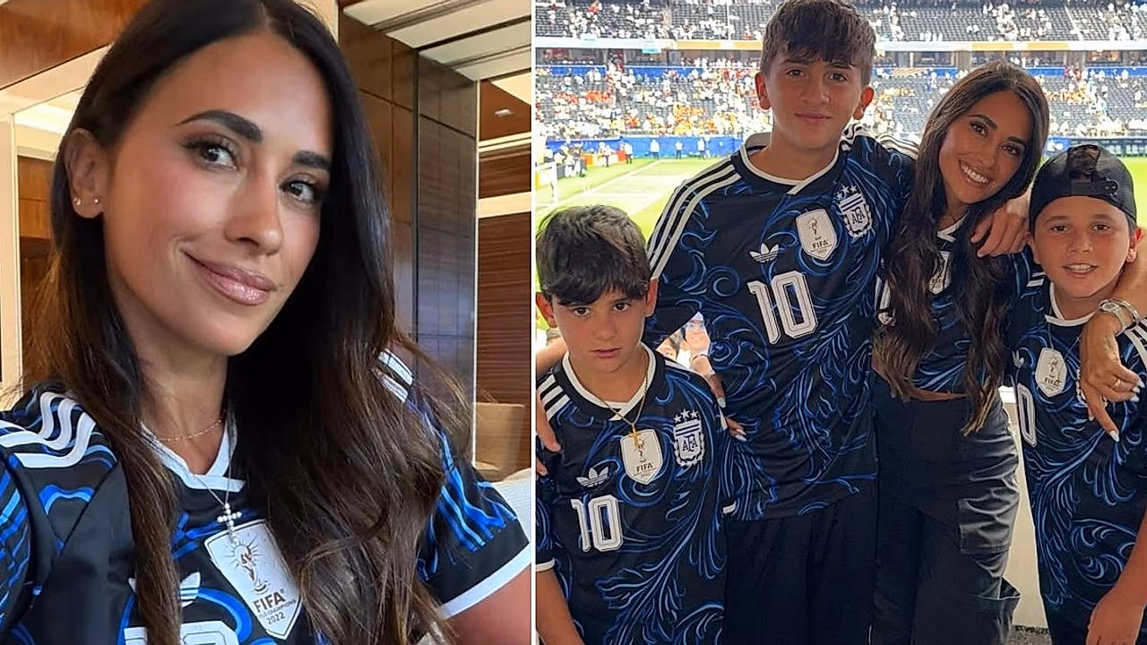 Antonela Roccuzzo celebra a Messi tras noche histórica