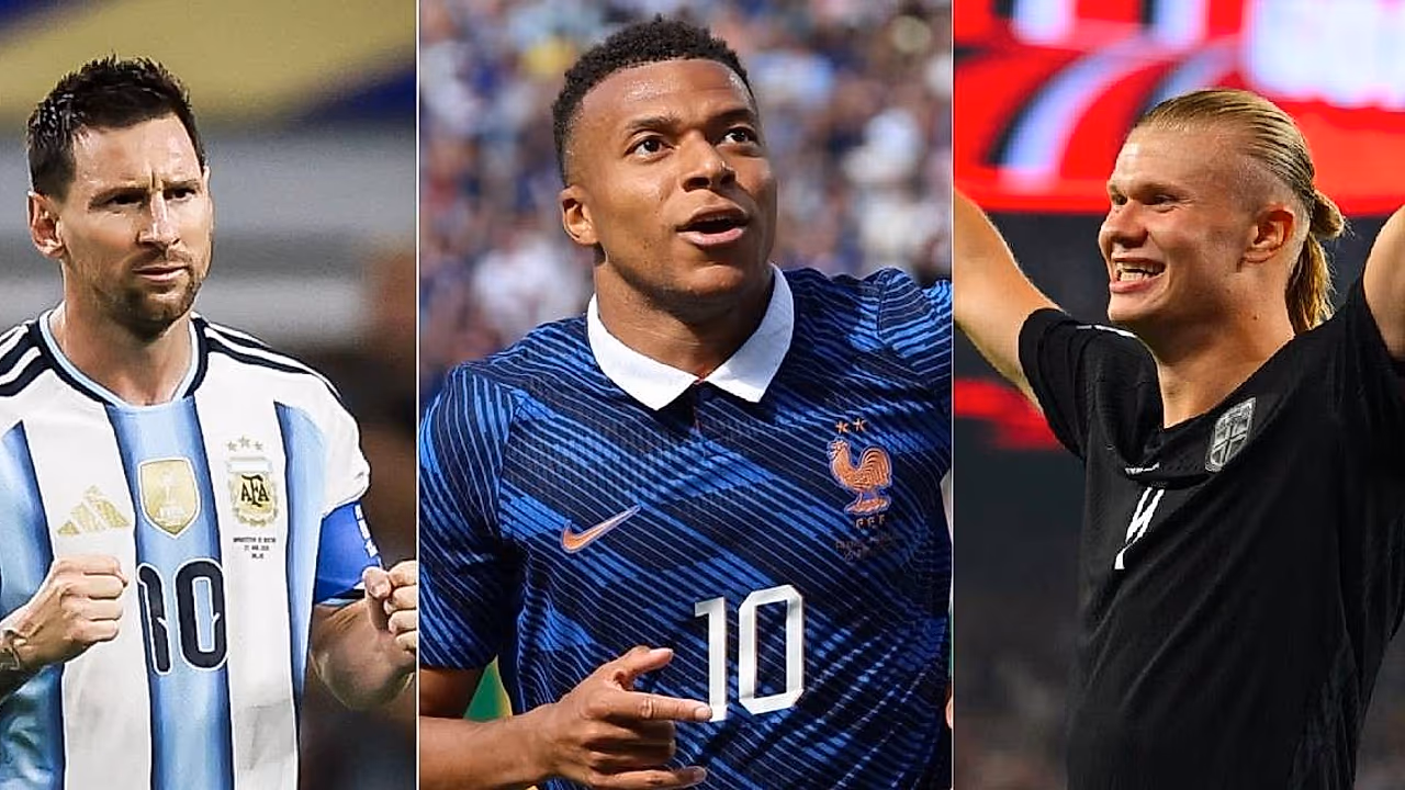 Messi, Mbappé y Haaland lideran la Bota de Oro