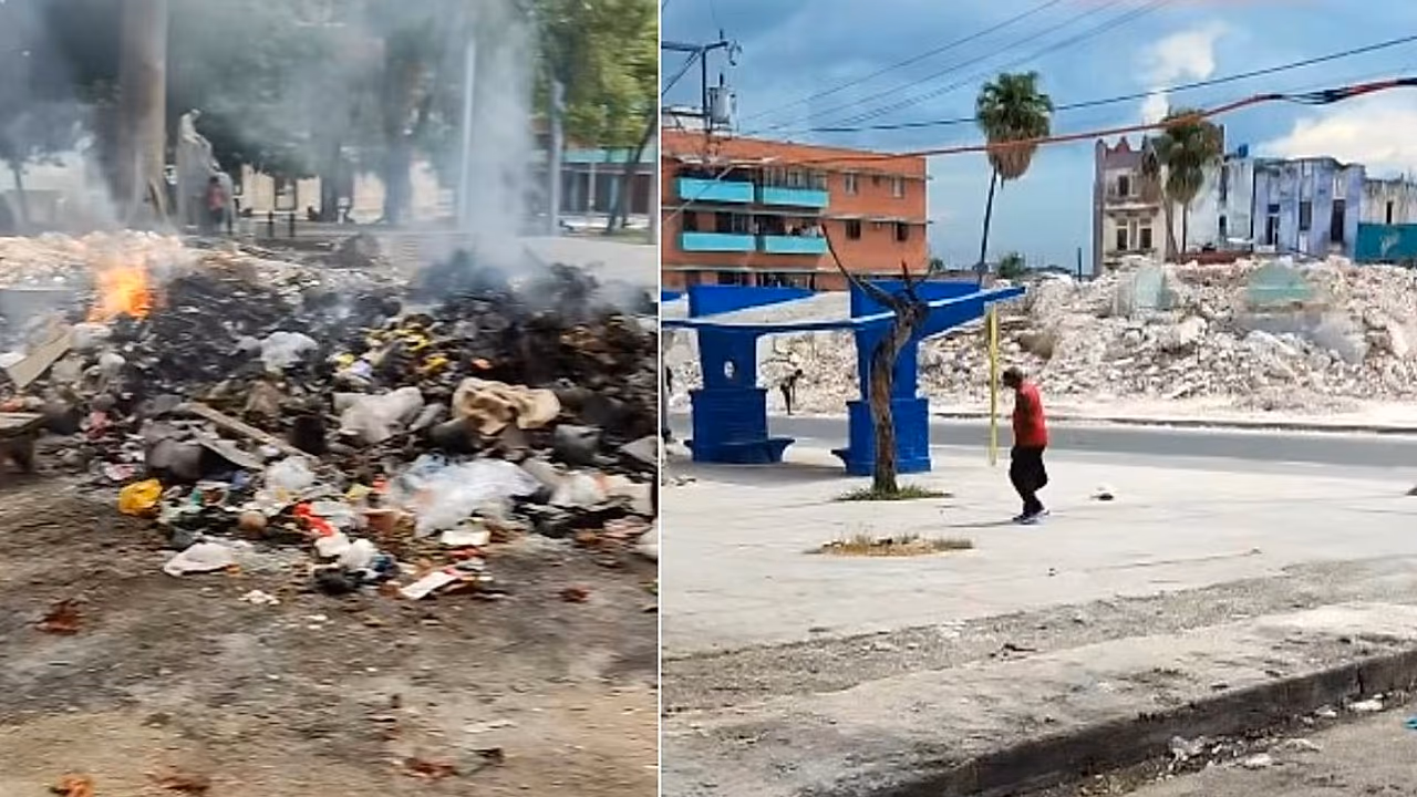 Calles rotas de La Habana revelan el abandono