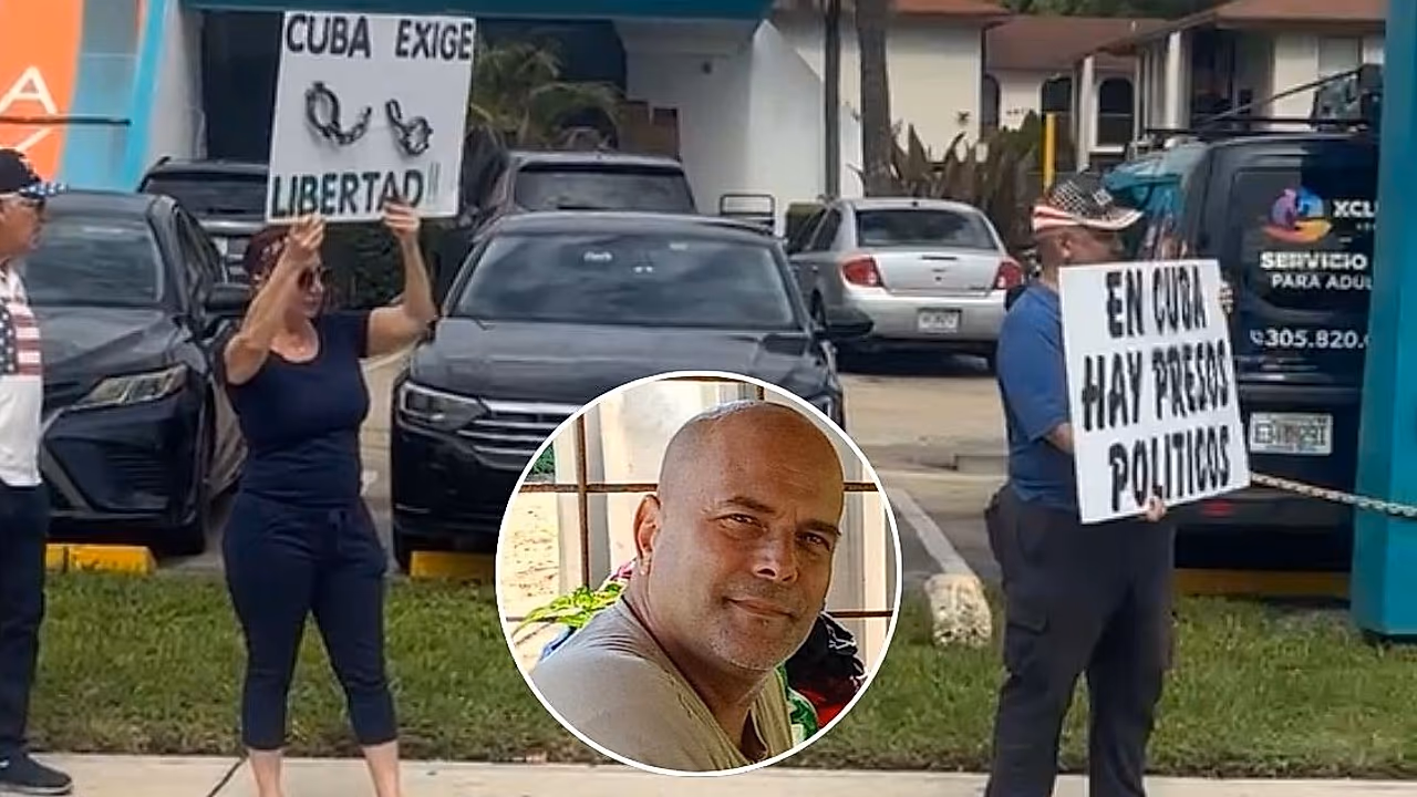 Gerardo Hernández ridiculiza la protesta en Miami