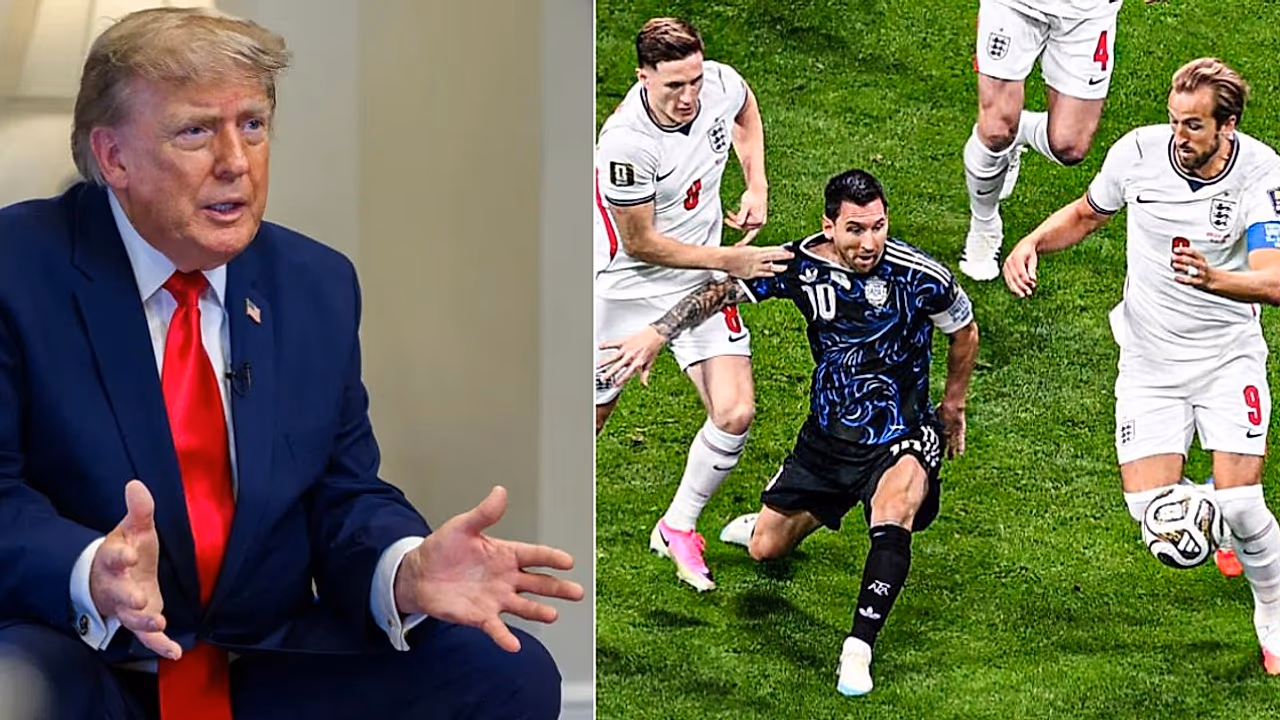 Trump elogió a Messi tras una nueva aparición pública