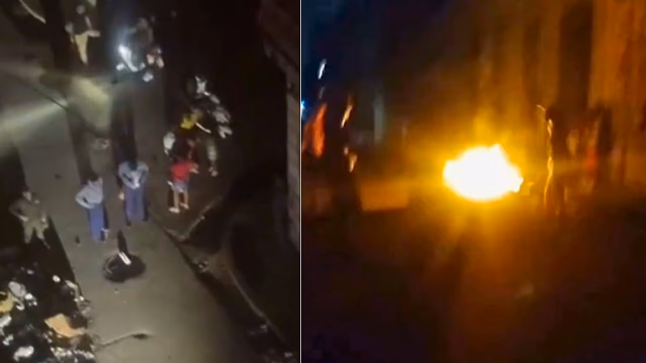 Vecinos desafían a la policía en Centro Habana