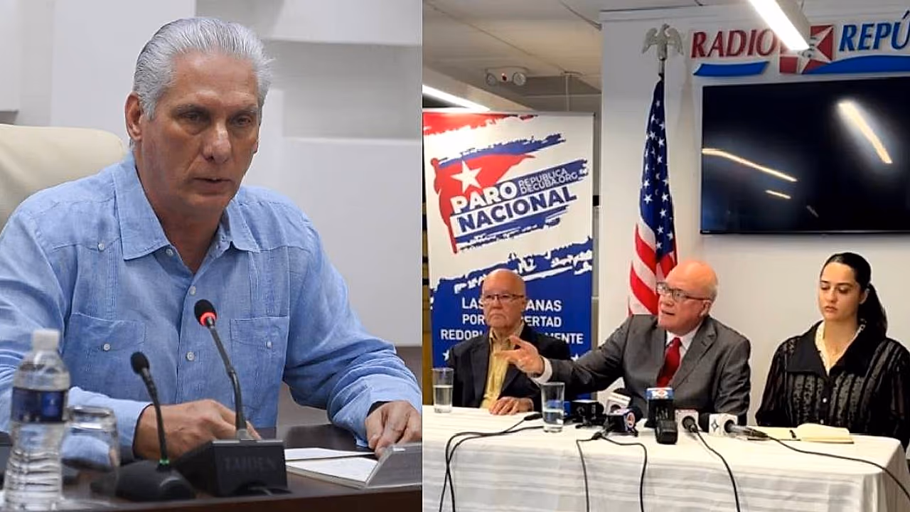 Asamblea de la Resistencia Cubana critica a Díaz-Canel