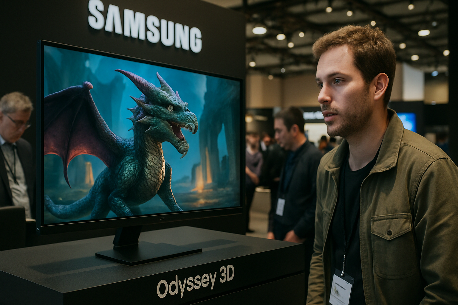 Samsung presenta el monitor Odyssey 3D de 32 pulgadas y 6K sin gafas