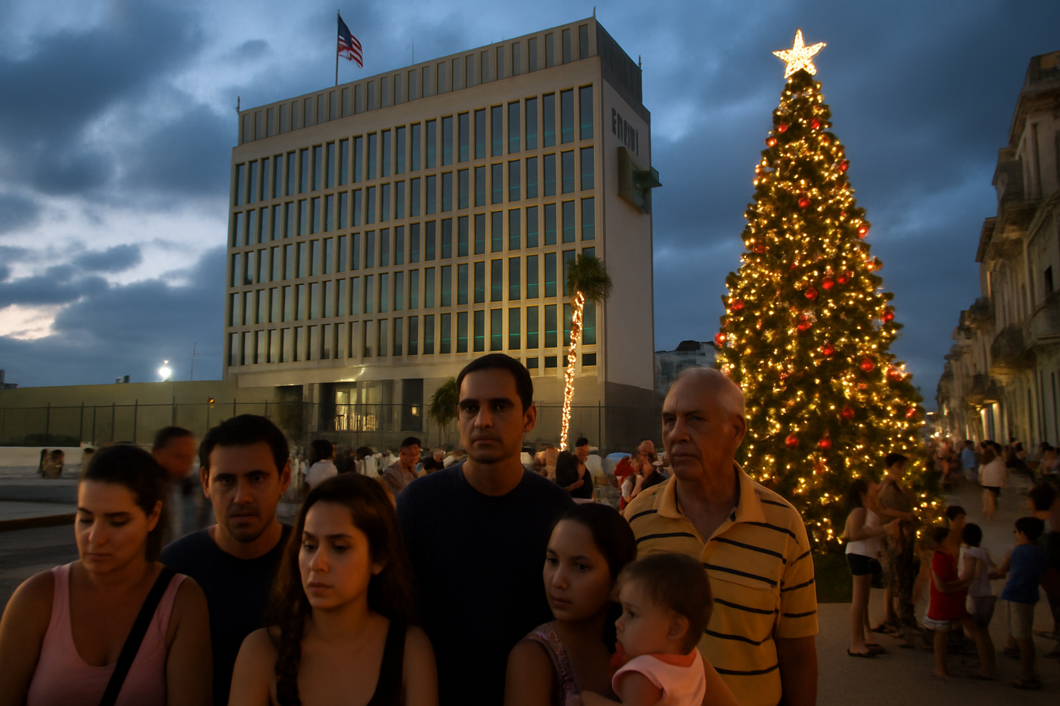 Embajada de EE.UU. envía mensaje de apoyo al pueblo cubano en Nochebuena