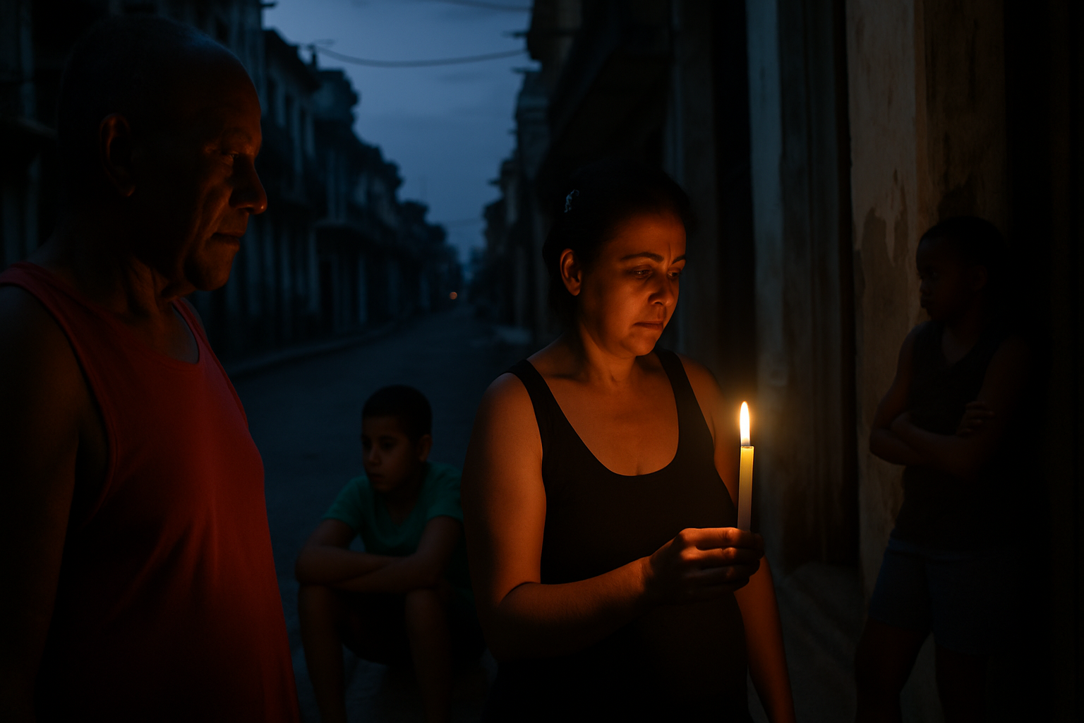 Apagones masivos en Cuba: La UNE reporta déficit de casi 2,000 MW